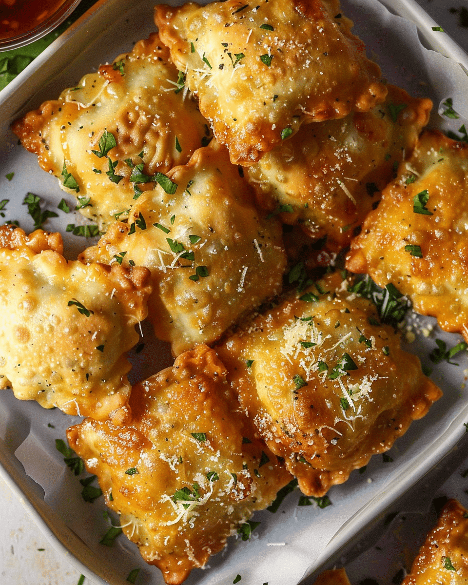 Air Fryer Ravioli