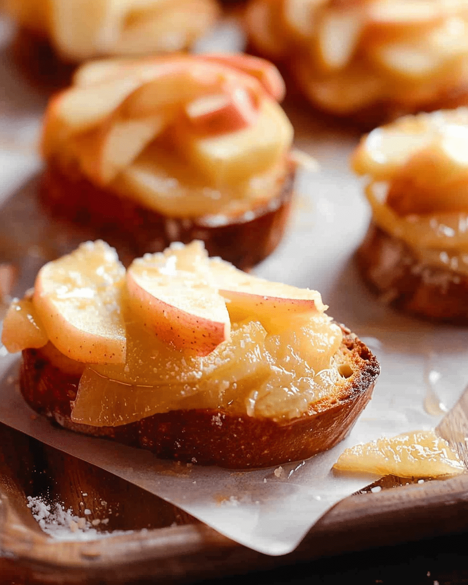 Apple Crostini