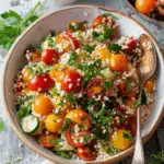 Cherry Tomato Couscous Salad
