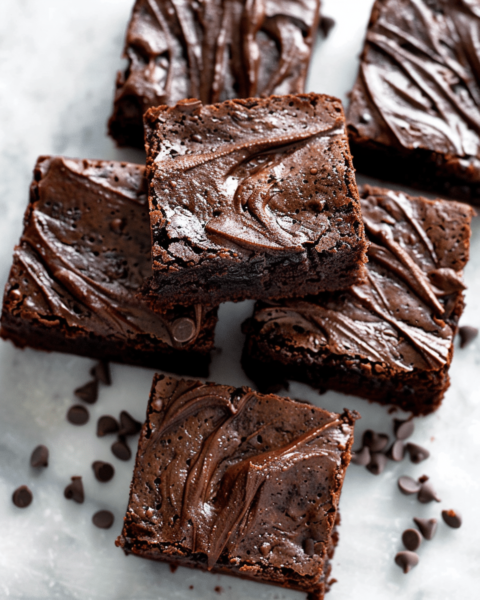 Fudgy Gluten-Free Vegan Protein Brownies