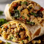 High Protein Breakfast Burrito