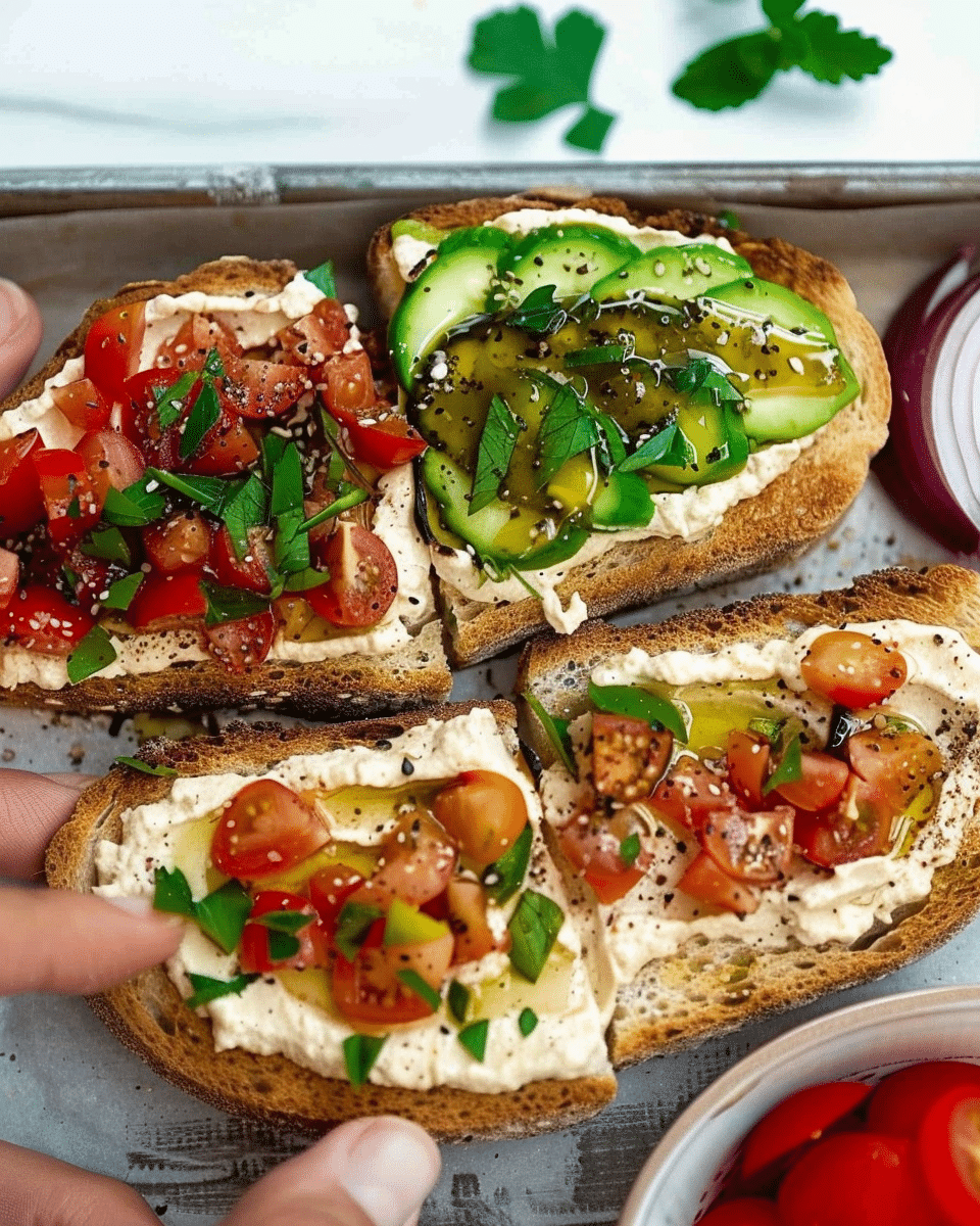 Hummus Toast