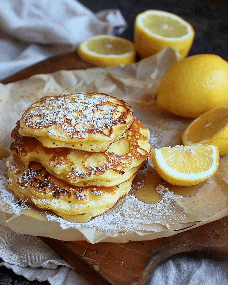 Lemon Ricotta Pancakes