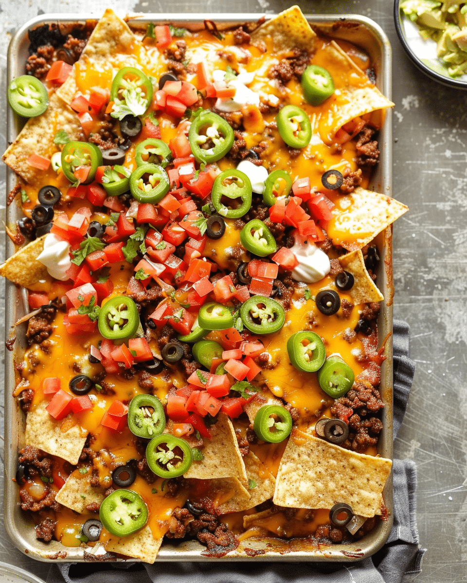 Sheet Pan Nachos