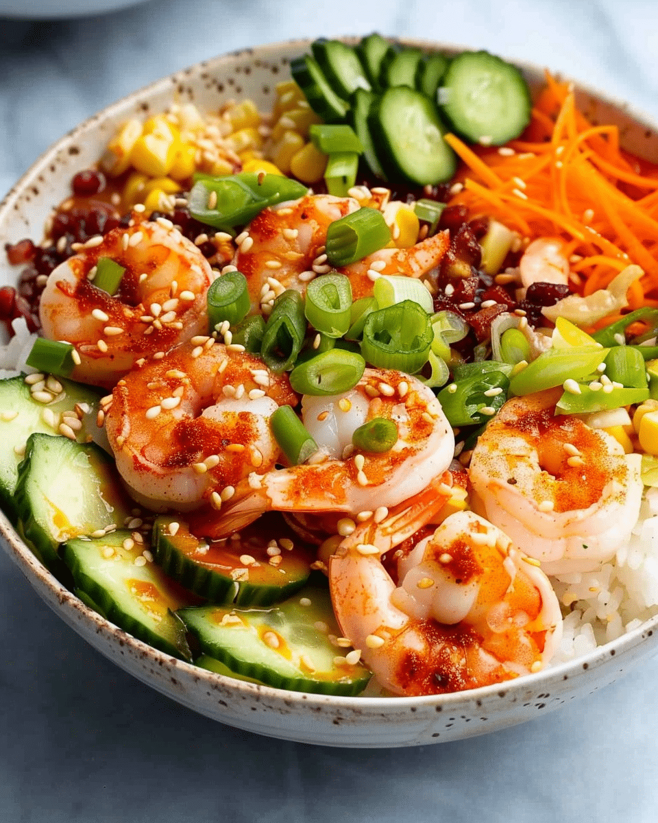 Shrimp Poke Bowl
