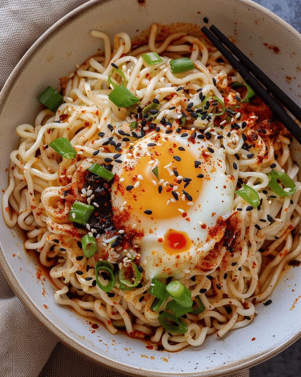 Spicy Miso Noodles