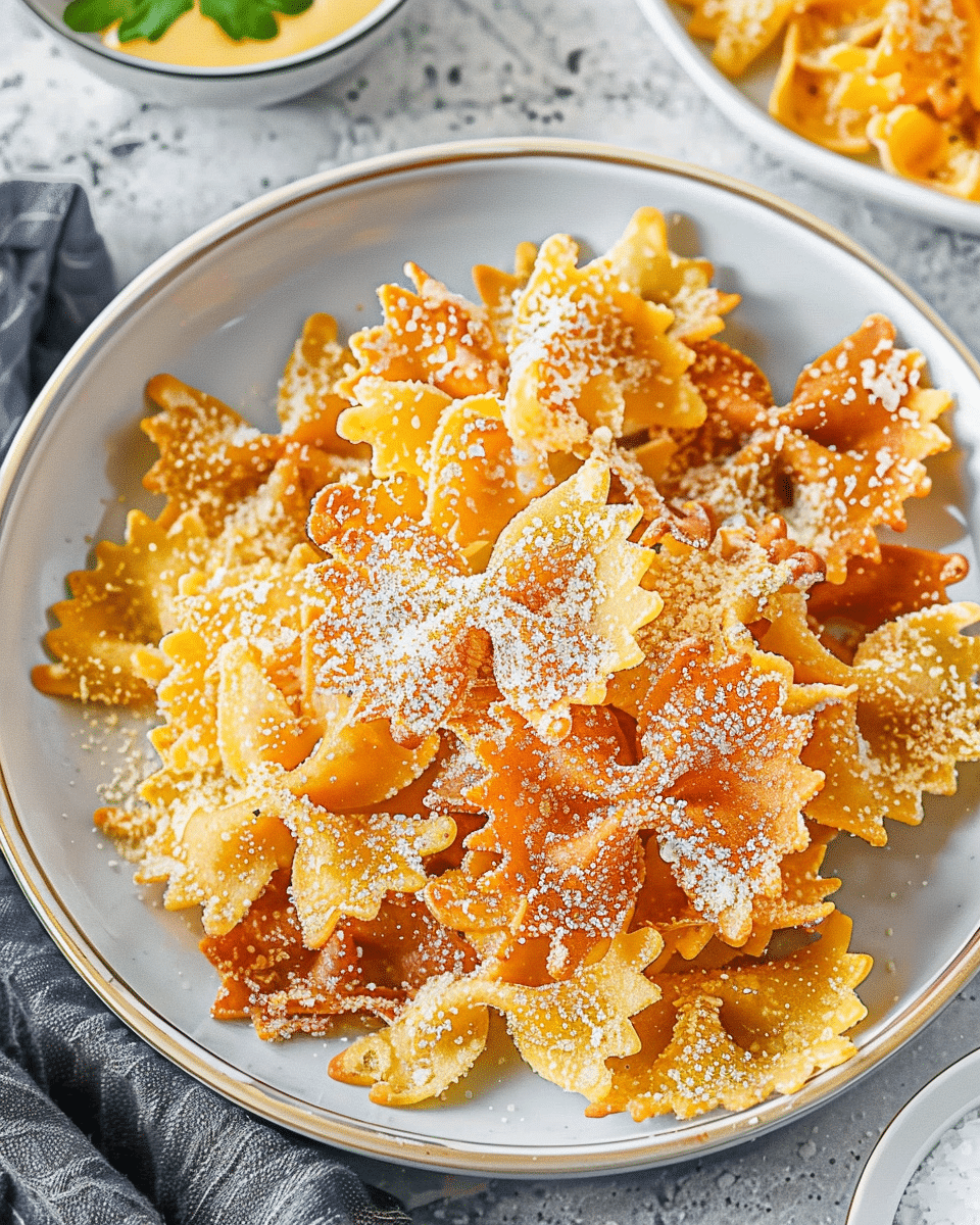 Air Fryer Pasta Chips
