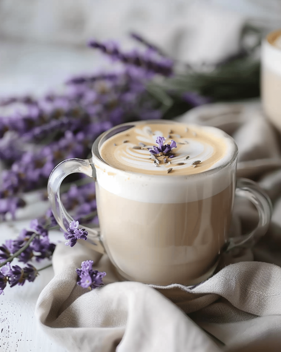 Lavender Tea Latte
