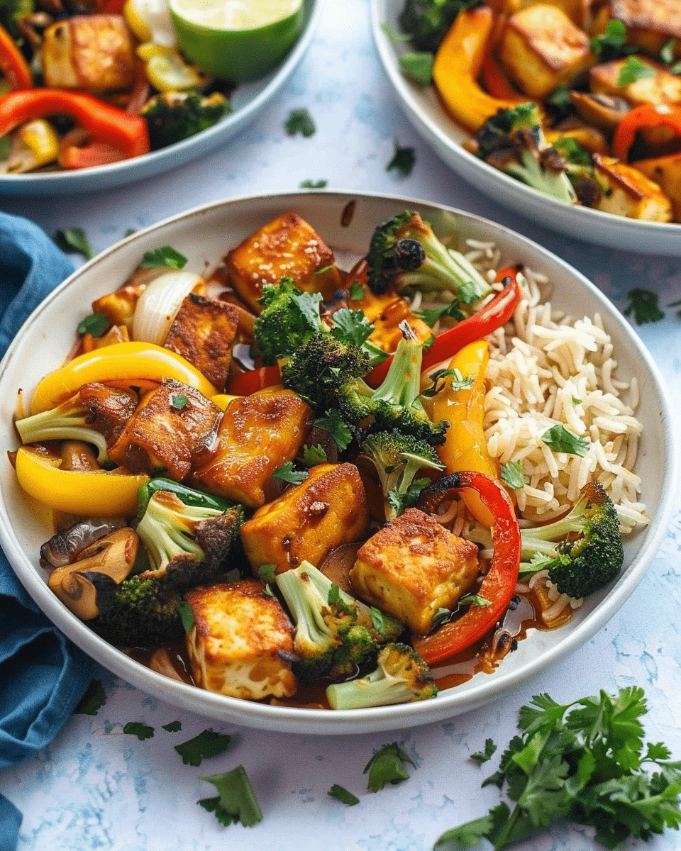 Sheet Pan Tofu and Veggies