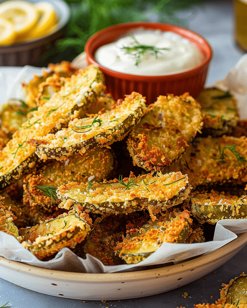 Air Fryer Fried Pickles