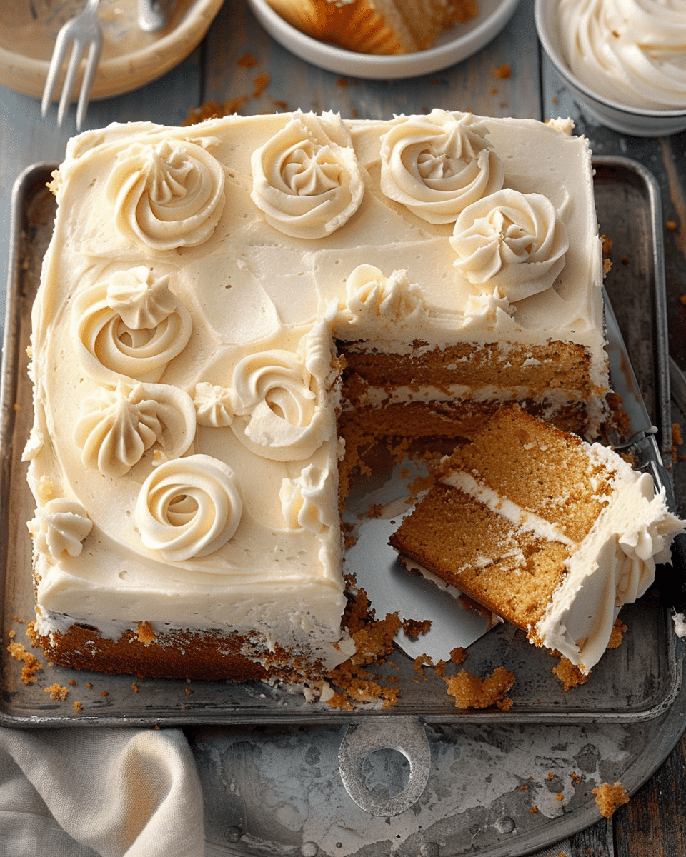 Frosted Harvest Cake
