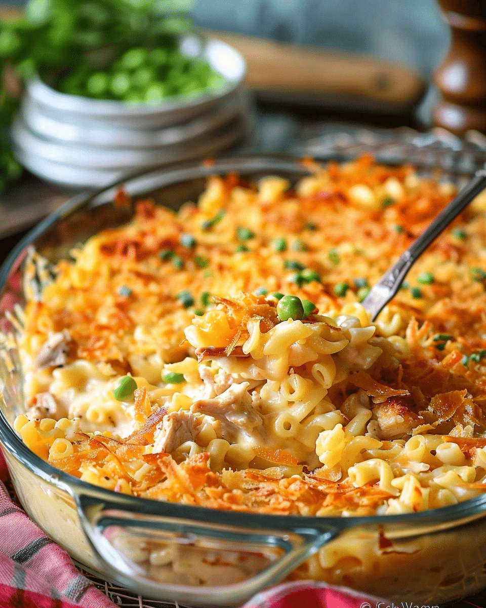Old Fashioned Chicken Noodle Casserole