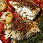 Baked Fish with Fennel and Tomatoes