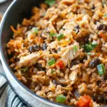 Chicken Taco Rice Casserole