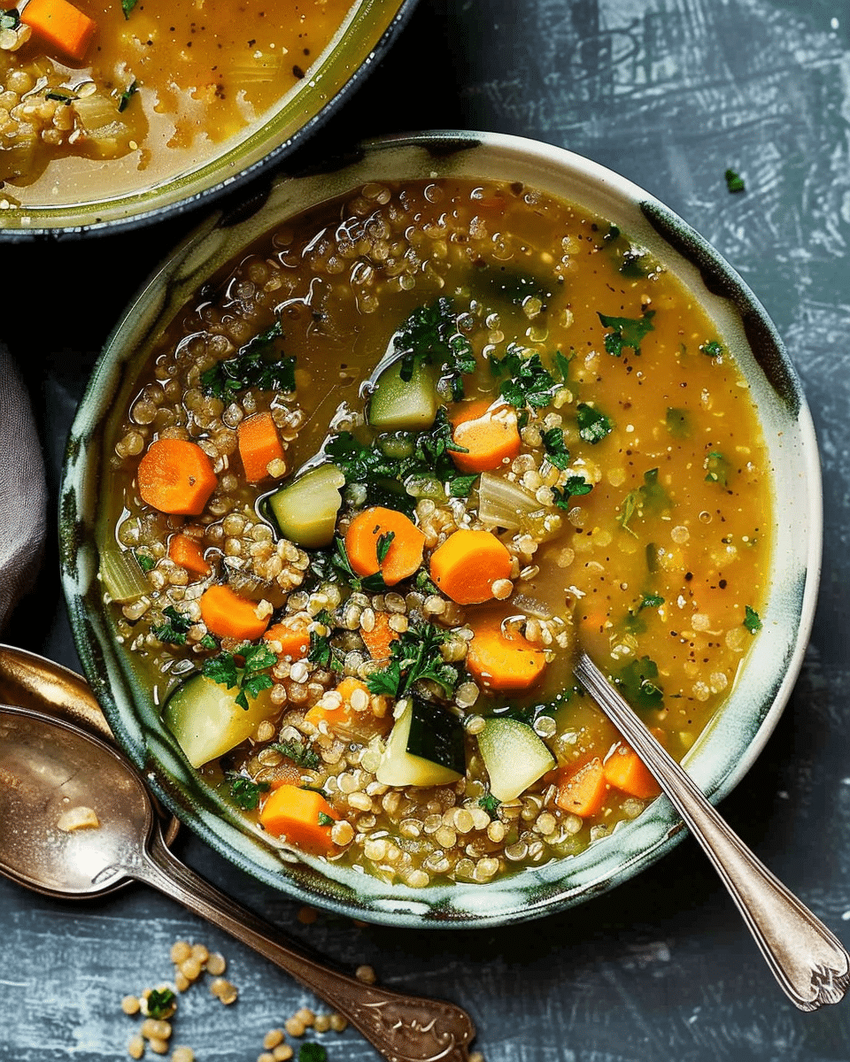 Freekeh Vegetable Soup