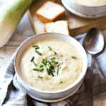 Slow Cooker Potato Leek Soup