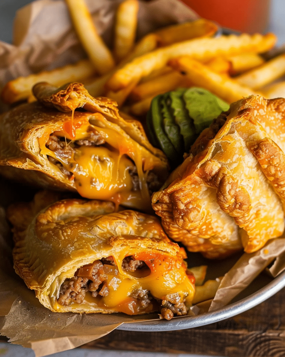 Cheeseburger Hot Pockets