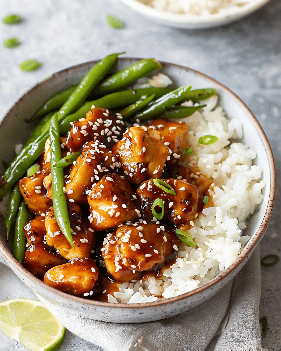 Healthy Sesame Chicken
