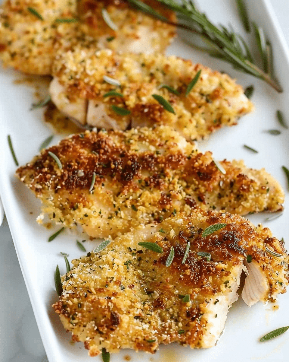 Panko-Crusted Chicken
