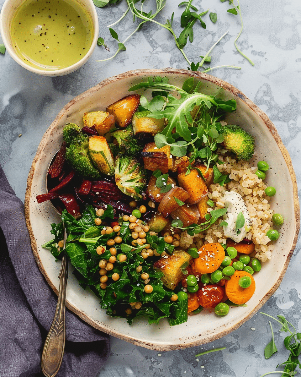 Roasted Veggie Grain Bowl