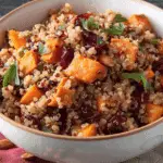 Sweet Potato Cranberry Quinoa