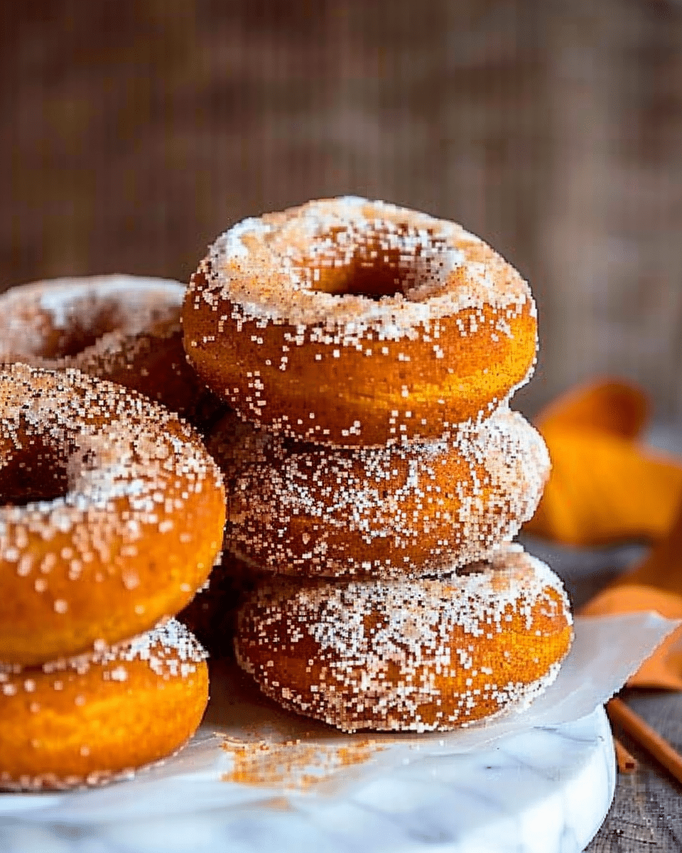 Baked Pumpkin Donuts