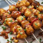 Loaded Tater Tot Skewers