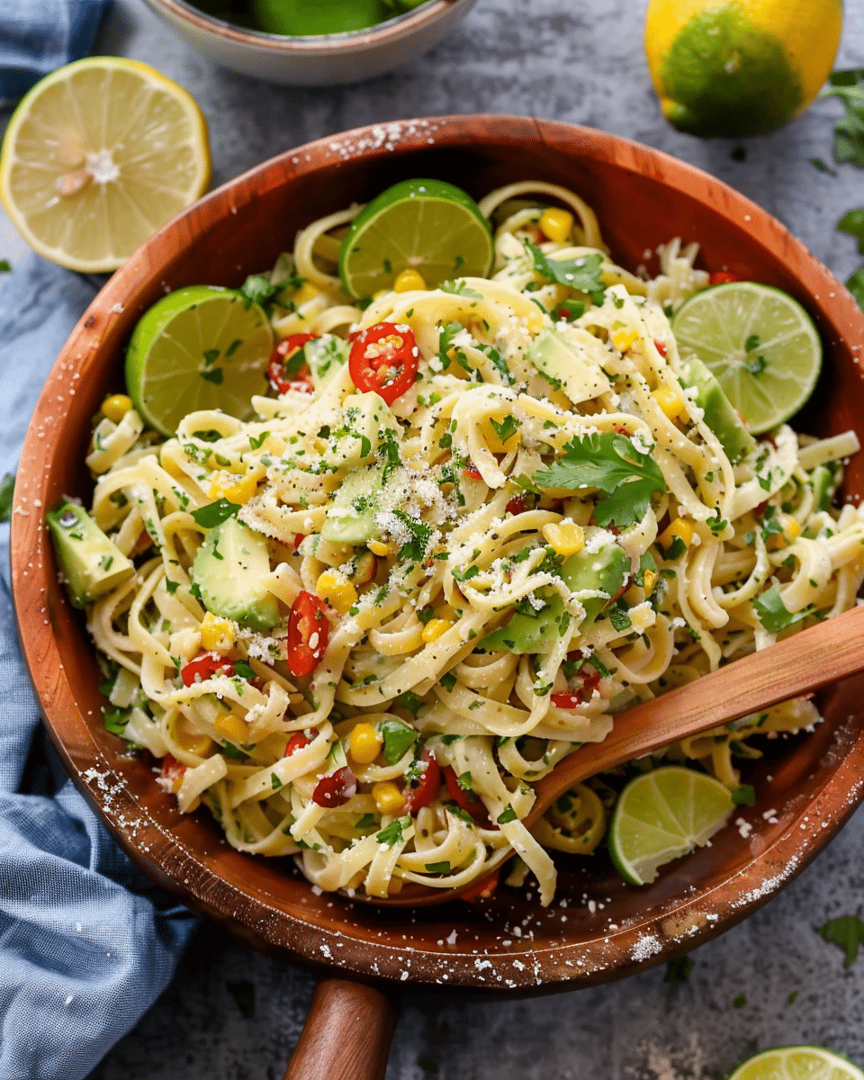 Cilantro Lime Pasta Salad