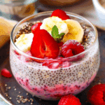 Cheesecake Chia Pudding