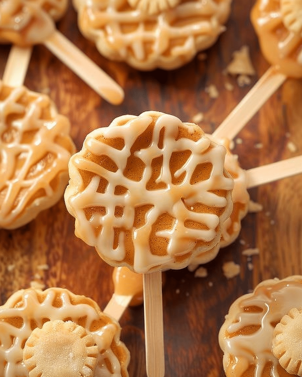 Mini Pumpkin Pie Pops
