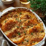 Parmesan Butternut Squash Gratin