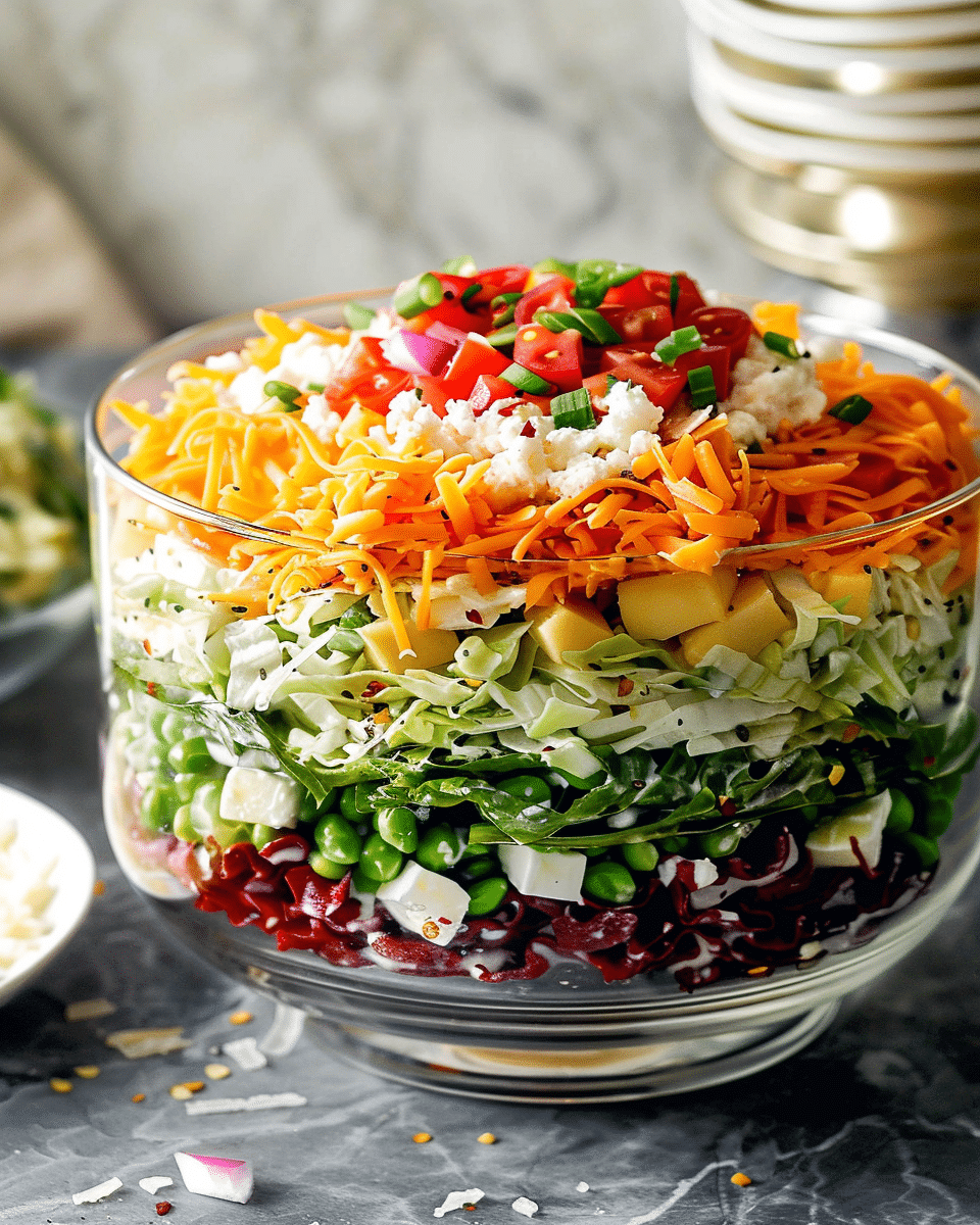 Seven Layer Salad