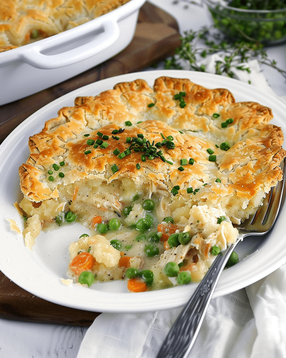 Cheddar Bay Chicken Pot Pie