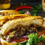 Cheeseburger Sub