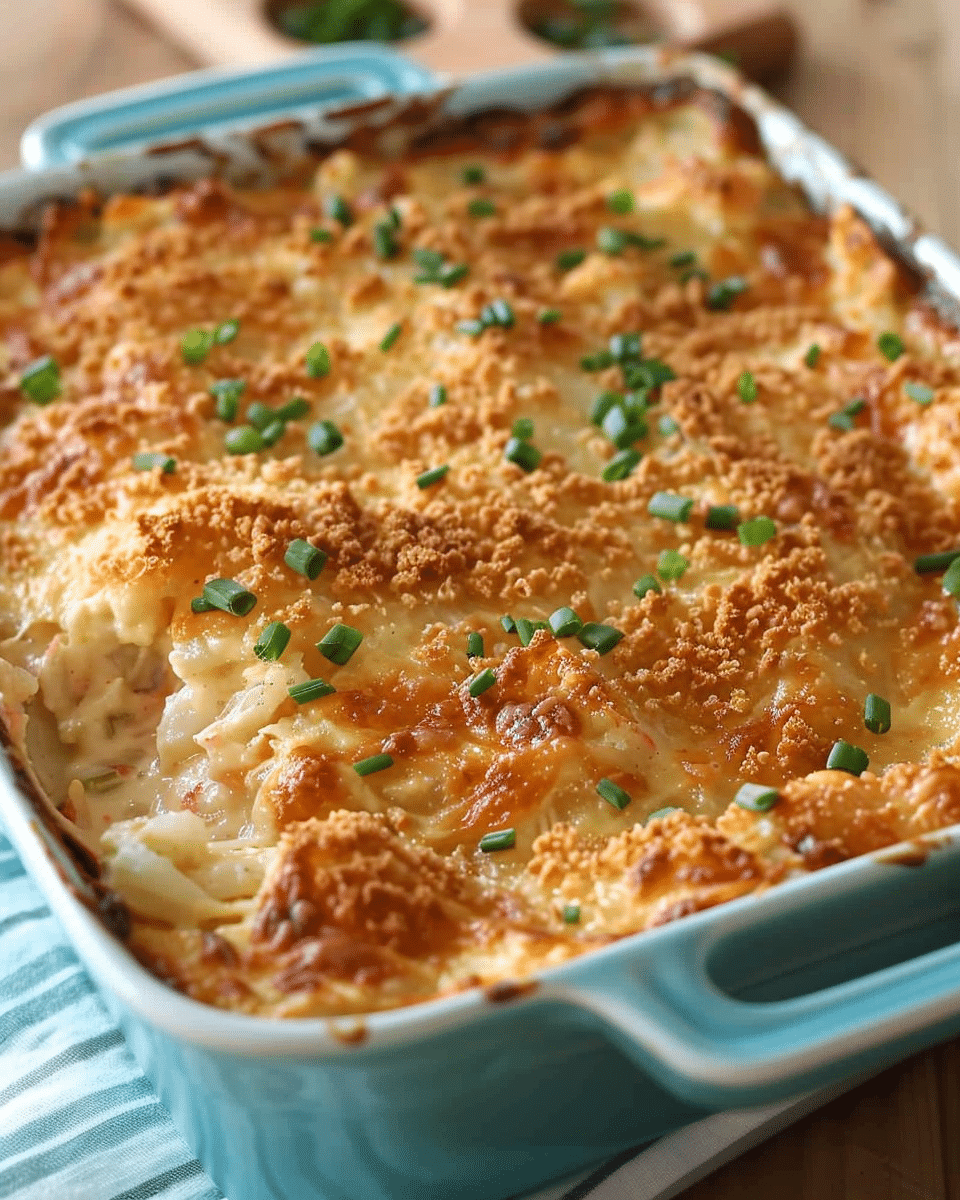 Crab Brunch Casserole Bake
