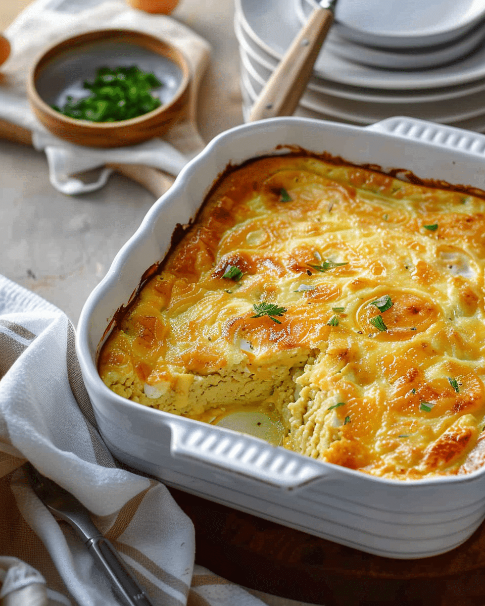 Green Chile Egg Casserole
