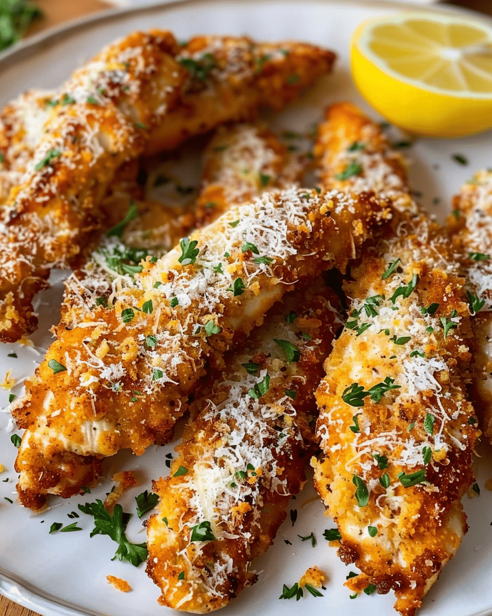 Garlic Parmesan Chicken Tenders
