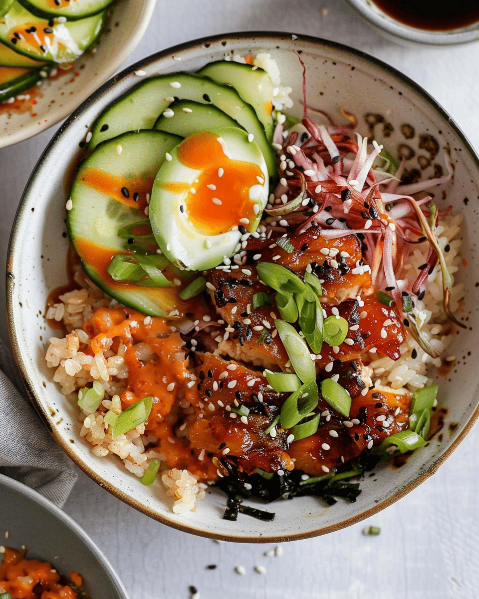 Kimchi Brown Rice Bliss Bowls
