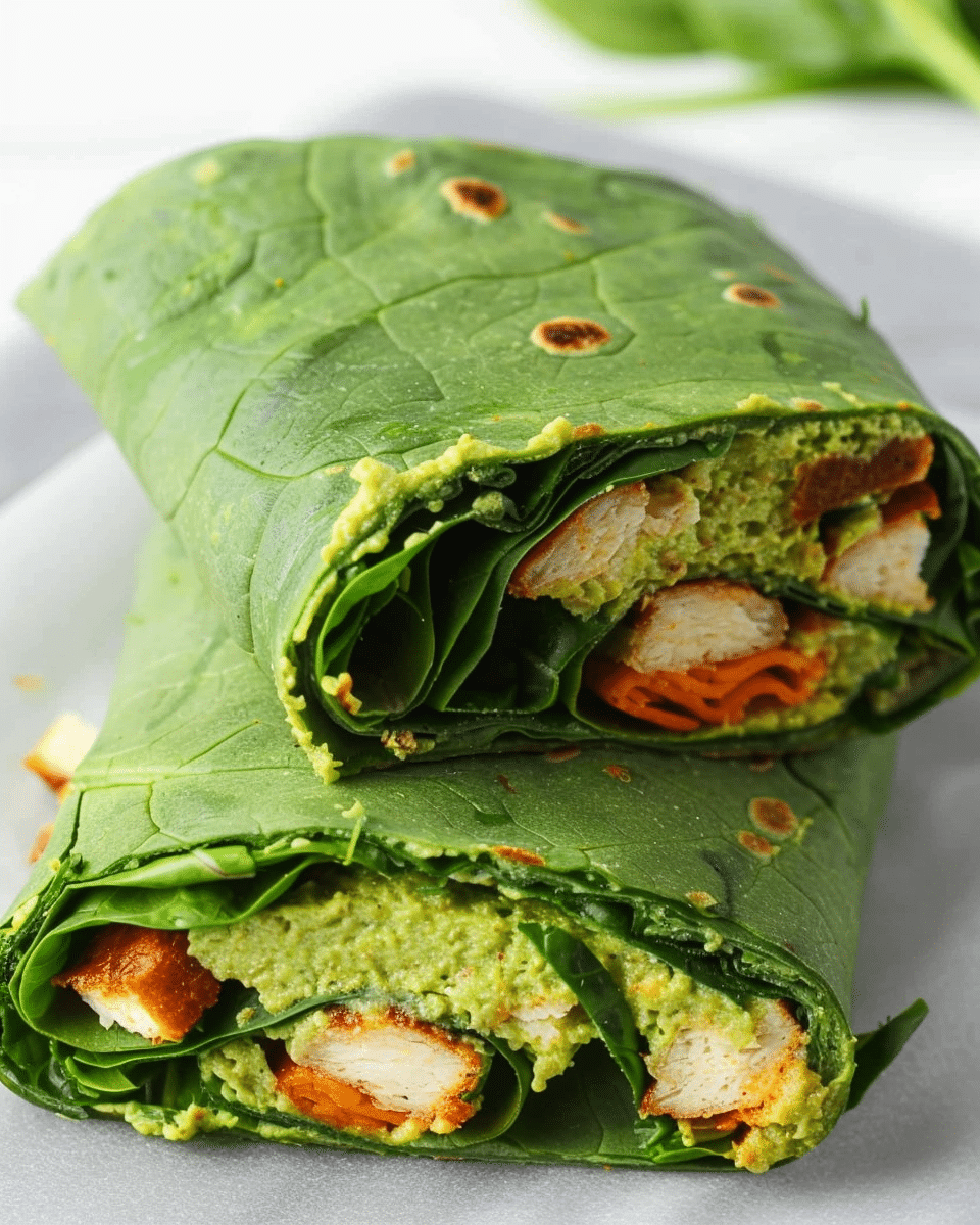 Spinach Protein Wraps
