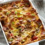 Italian Sub Brunch Casserole