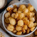 Air Fried Pearl Onions