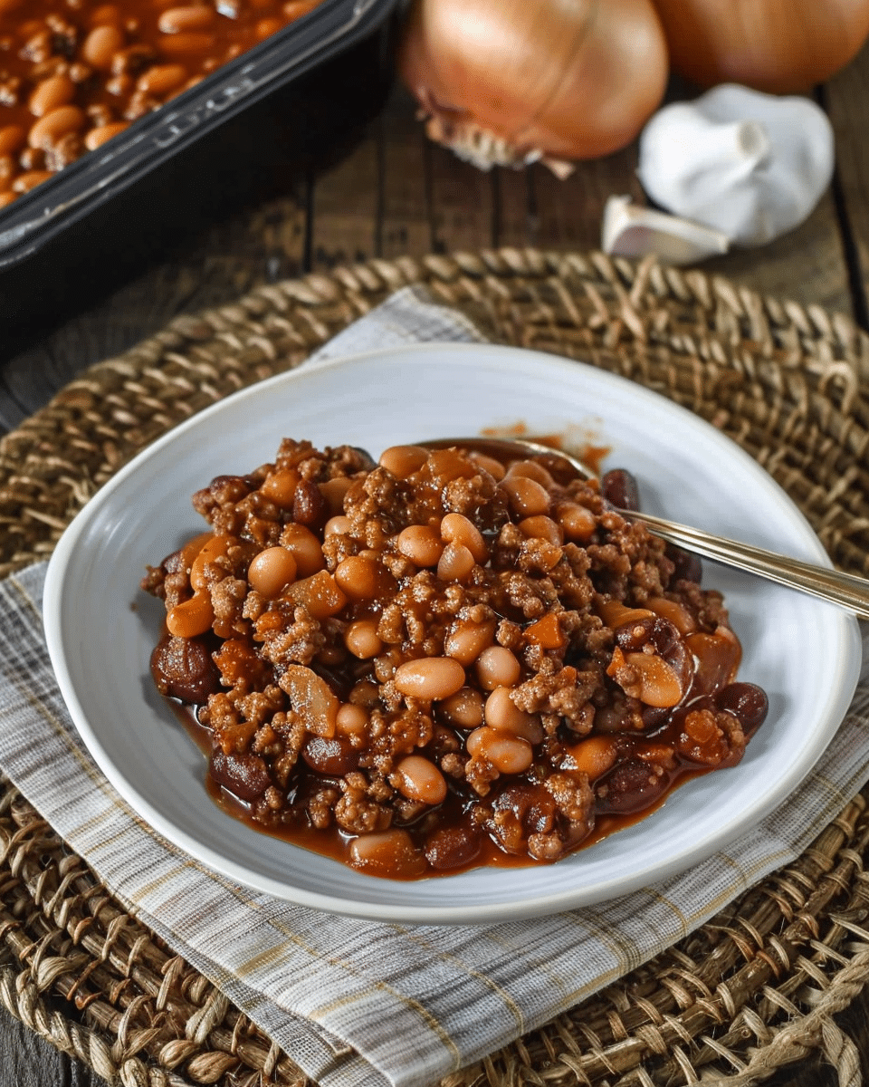 Baked Beans with Ground Beef
