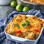 Fiesta Chicken and Rice Casserole