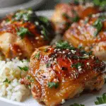 Garlic Miso Chicken Thighs