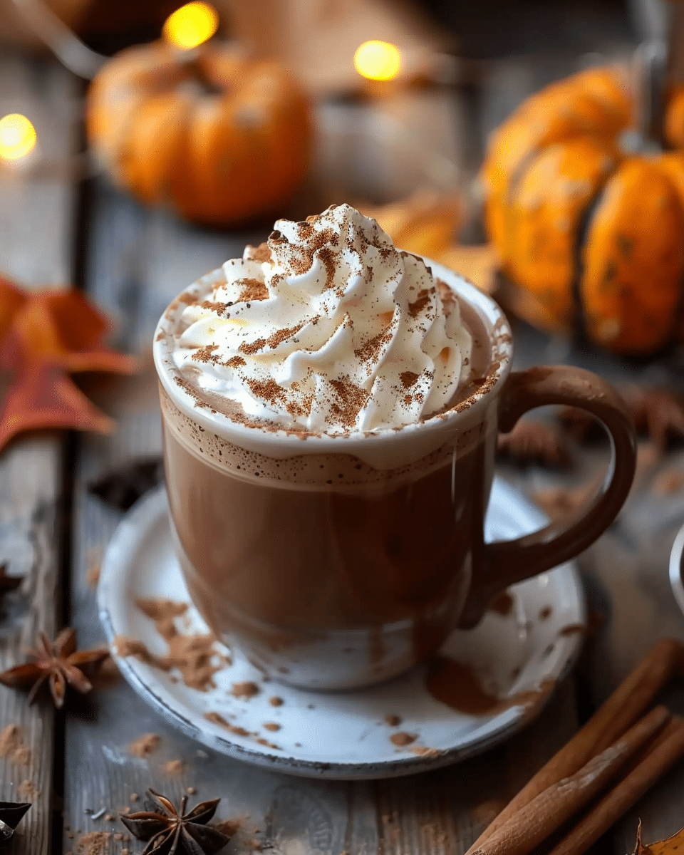 Pumpkin Spice Hot Chocolate
