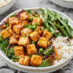 Tofu Stir Fry Rice Bowls