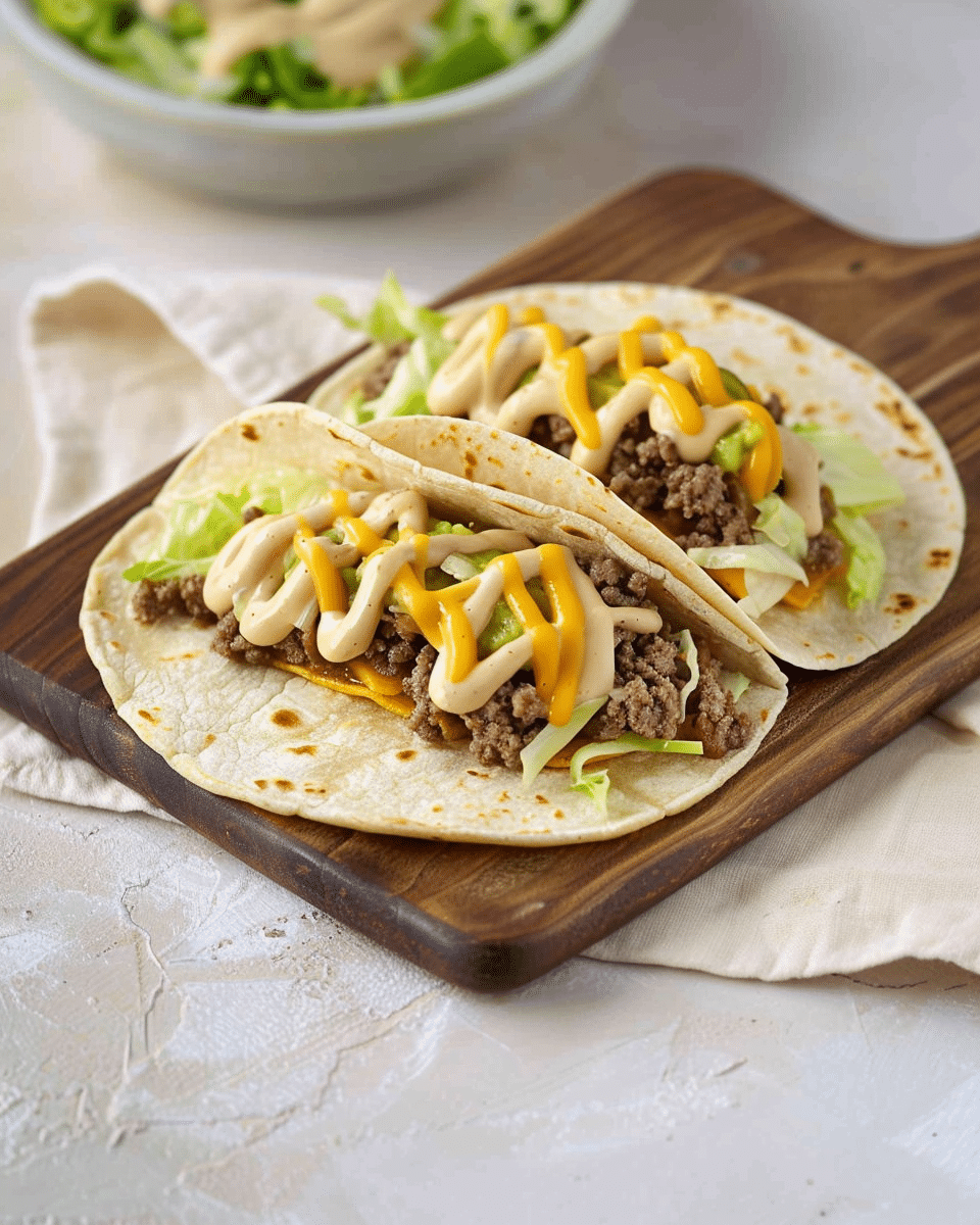Big Mac Tacos