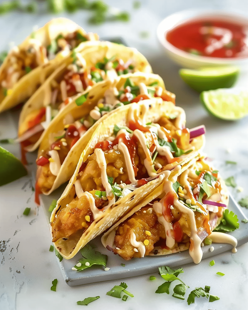 Applebee's Chicken Wonton Tacos