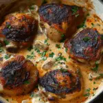 Creamy Cast Iron Chicken Thighs