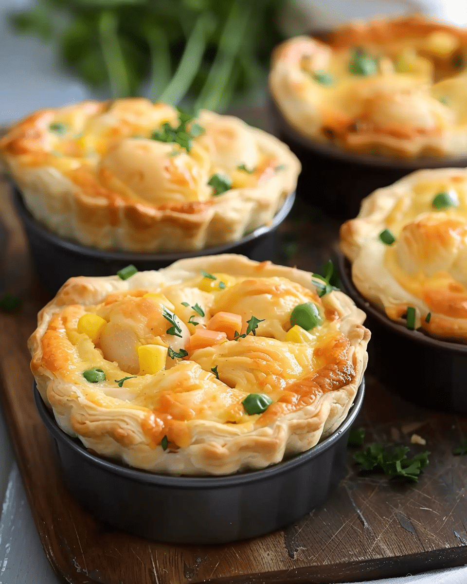 Mini Chicken Pot Pies